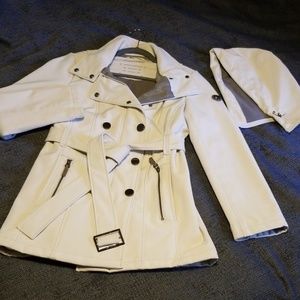 Calvin Klein double breasted rain jacket
